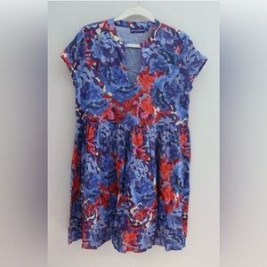 RO'S GARDEN Bikaner Floral Dress size Small Excellent